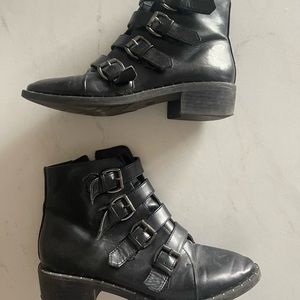 Black Ankle Boots